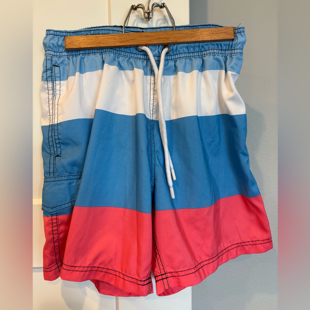 Us Apparel Gone Sailing Mens Swim Trunks Small